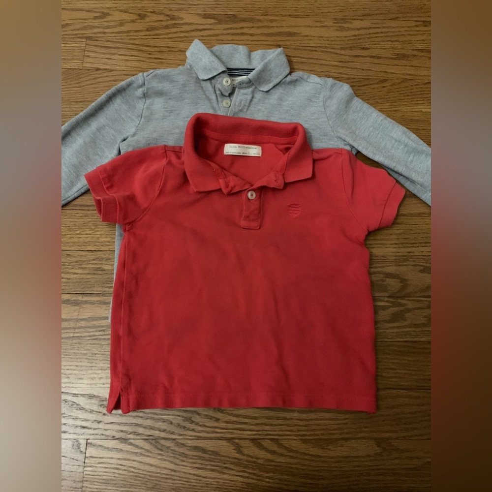 Zara boy polo shirts
